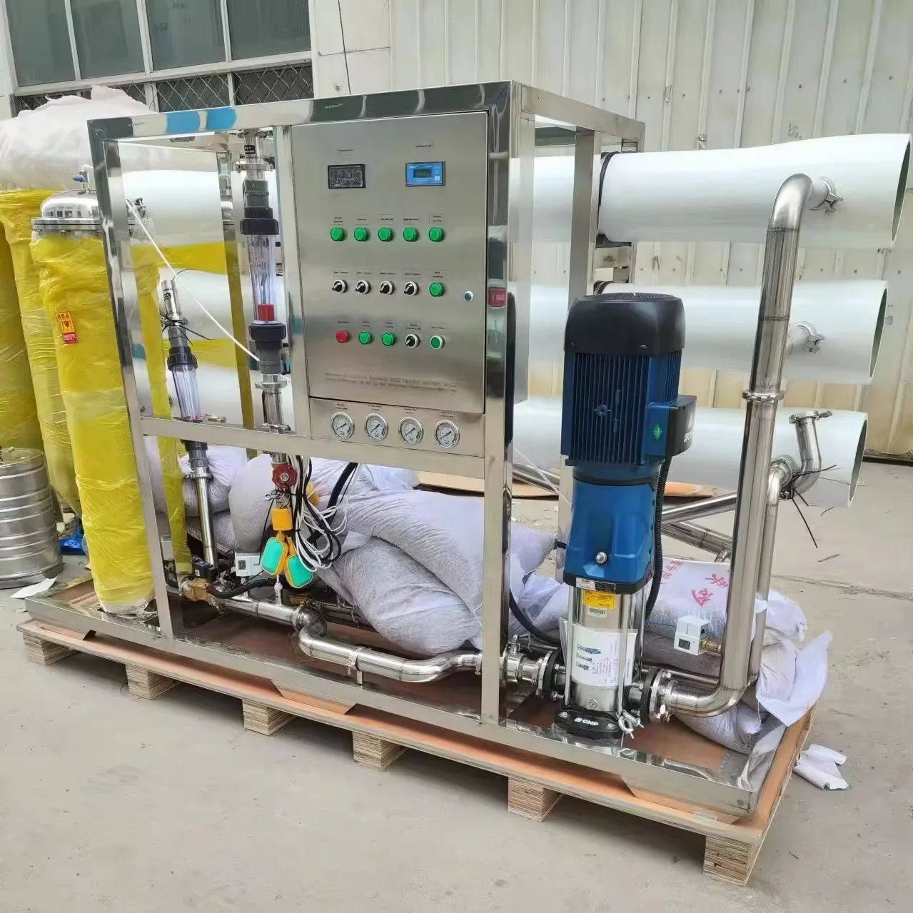 Factory Price Purified Water System Industrial Auto-system Easy To Operate Environmental Water Treatment Machinery