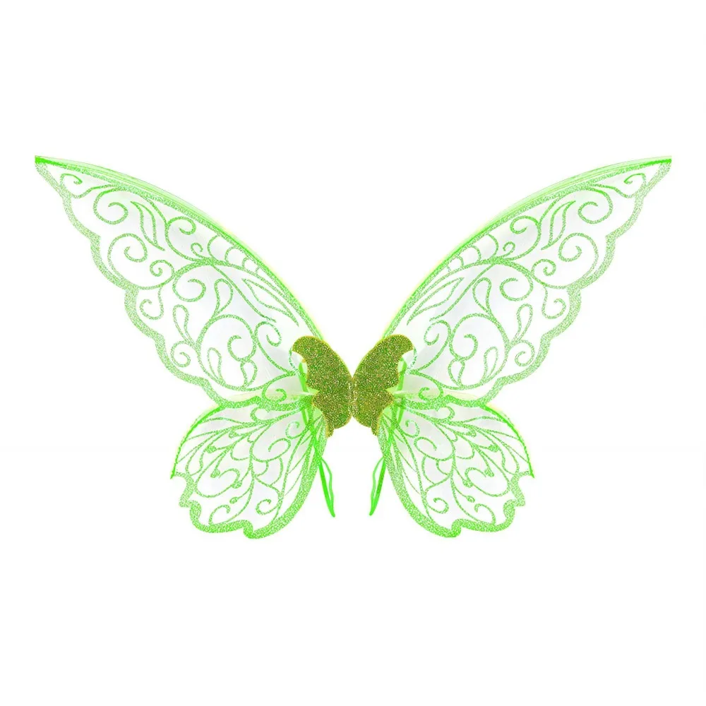 

Colorful Butterfly Fairy Wings Organza Handmade Cosplay Wings Sparkle Princess Butterfly Wing Stage Performance