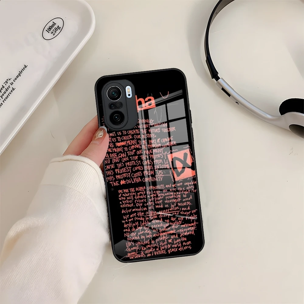 Funda de teléfono Singer A-Aitana Alpha para Xiaomi 14 Lite 12 Pro 11t 13 Lite POCO M6 M5 X6 X5 X3 NFC F5 F6 Pro cubierta de vidrio templado