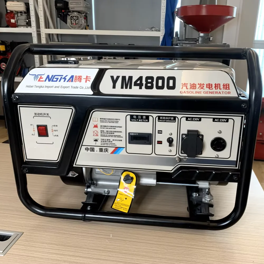 

Tengka 3kw 3000W Petrol Engine Genset oline Generators for Home Single Phase 220V