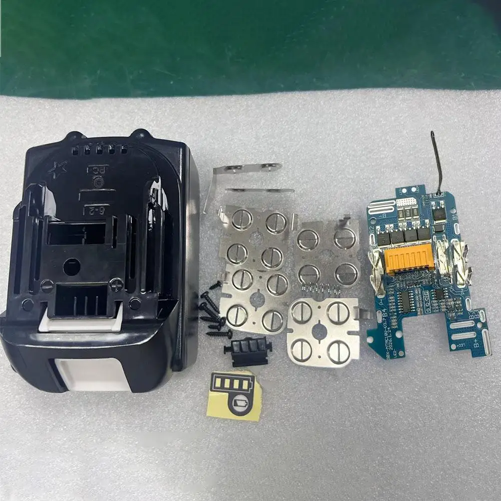 BMS PCBA For MAKITA 18V Li-ion Battery Case Balance Charging Circuit Board Lithium Ion Batteries Pack BL1830 BL1860 BL1890 - view 6