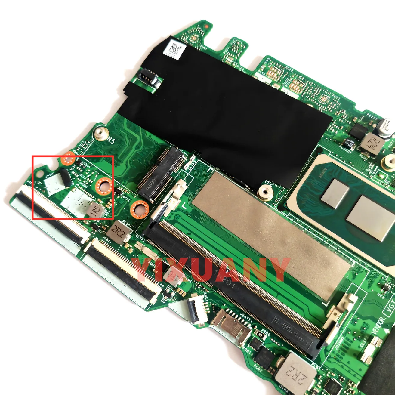 Imagem -03 - Placa-mãe Portátil para Lenovo Thinkbook 14 g2 15 52 Itl Notebook Mainboard i3 i5 i7 Cpu 11ª Geração 5b21a24600 La-k051p 100 Testado