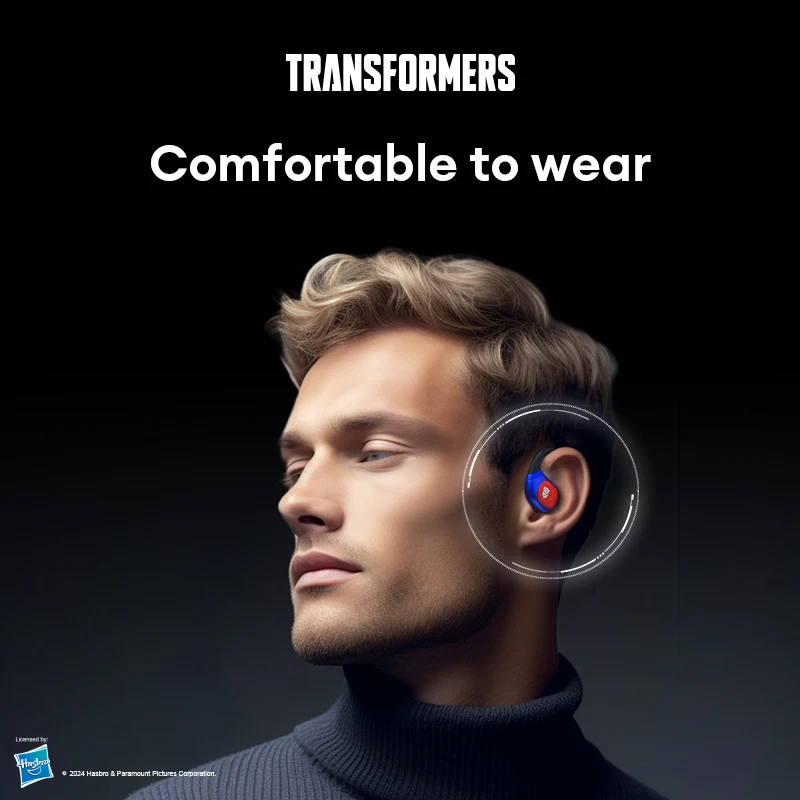 New TRANSFORMERS TF-T18 Wireless Ear Hook Bluetooth Earphones Sport Music Long Endurance Air Fashion Headphones HD Call Earbuds