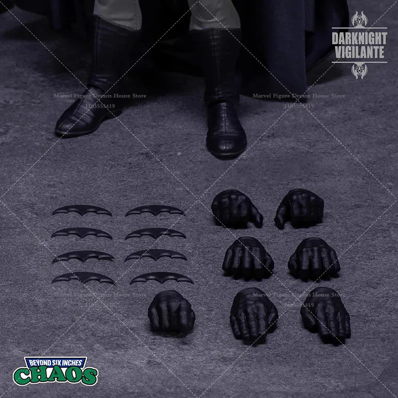 Schaal 1/12 Night Justice Police Bat Hero Wayne City Defender 6-inch volledige set actiefiguur mannelijke soldaat op voorraad CHAOS 002