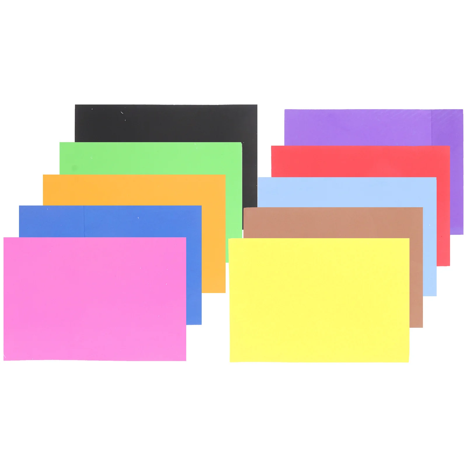 10 أوراق DIY رغوة ورقة A4 الملونة سميكة ذاتية اللصق ورقة الحرف للفن ديكور المنزل المدرسة لوازم رغوة ورقة