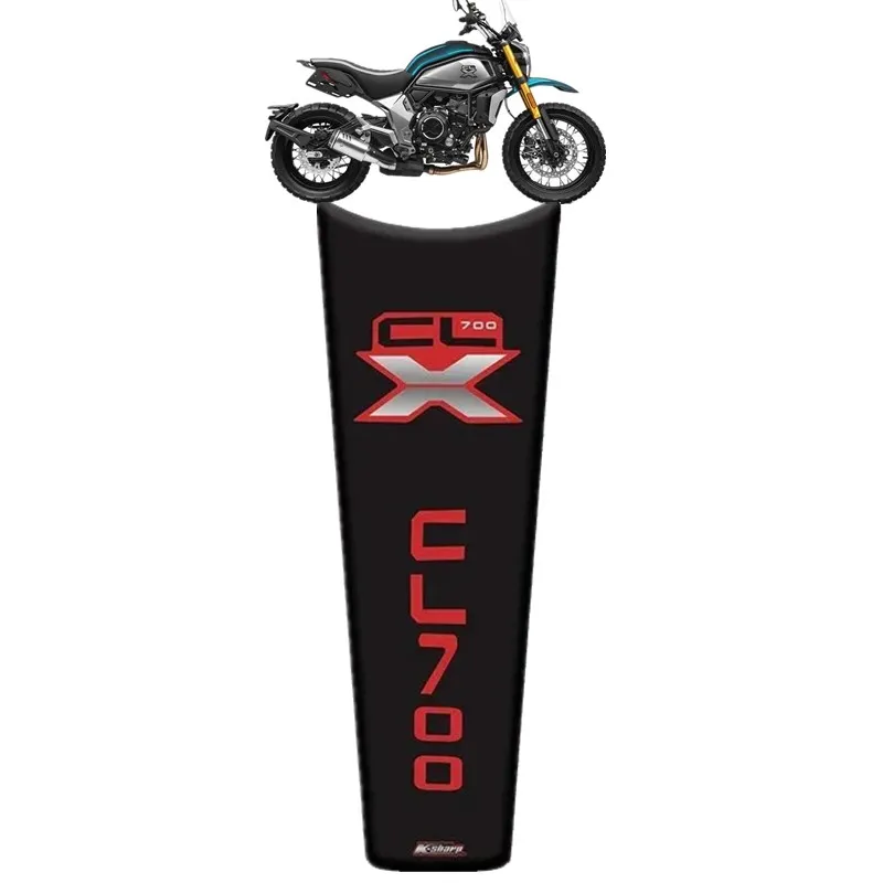 

Для CFMOTO 700CL-X CLX700 топливный бак углеродное волокно устойчивые к царапинам наклейки на мотоцикл наклейки в виде рыбьей кости наклейки CLX 700 -2