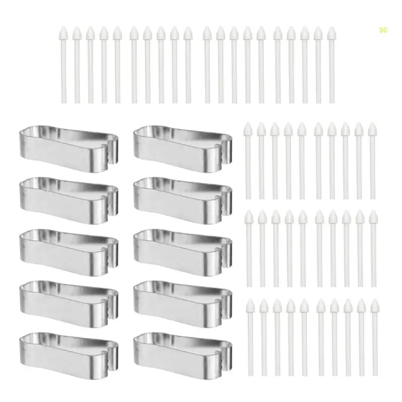 نصائح القلم البلاستيكي الصلب نقطة استبدال لـ Tab + S23 Note10 20 الكتابة السلسة على الأجهزة اللوحية دروبشيبينغ