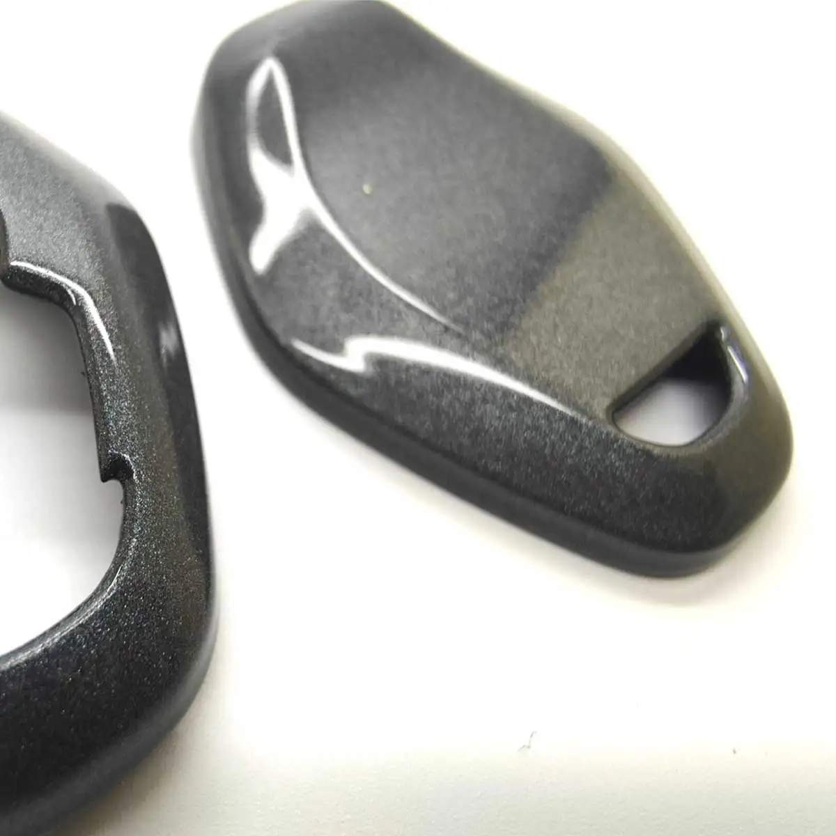 

Metallic Grey Remote Key Case Protector Cover Shell for BMW Diamond E46 E39 E38 Z3 Z4 E83 E53 - Accessory Key Cover