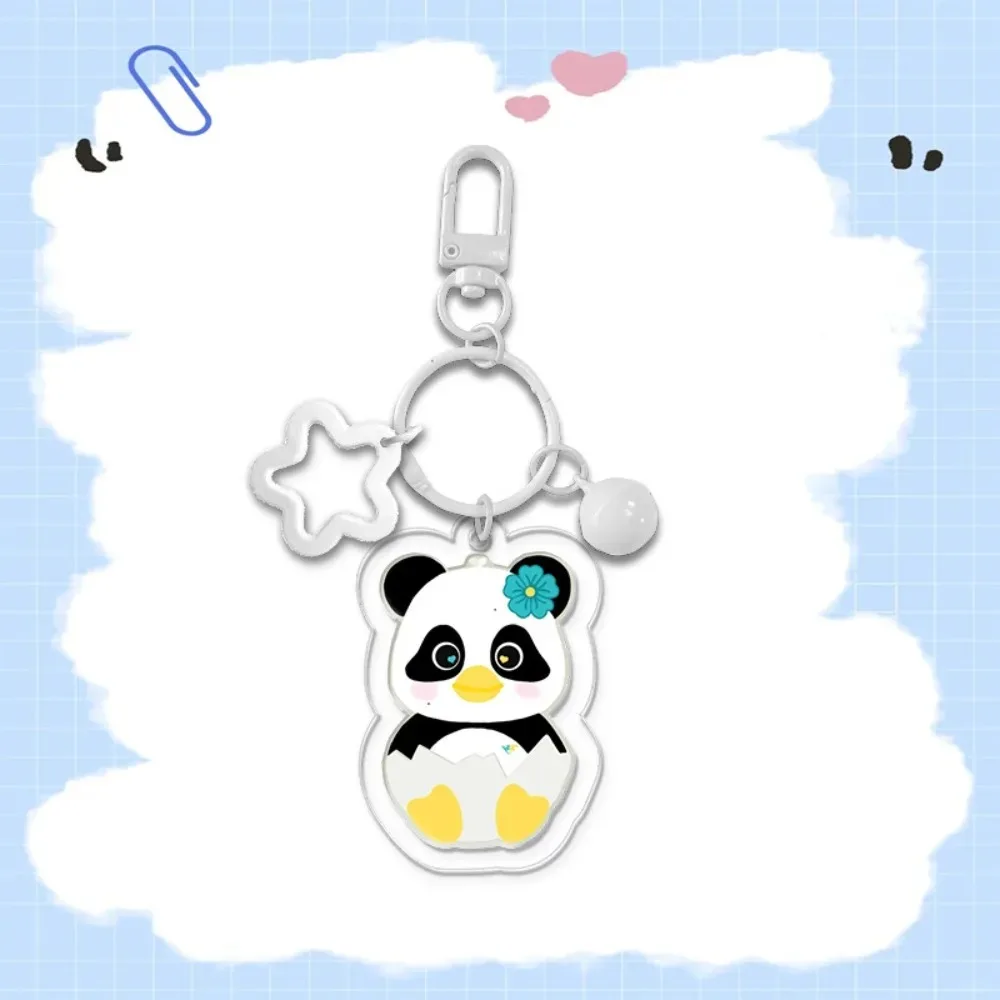 Cute Cartoon Acrylic Keychain with Star & Bell Thai Drama Cp Character Thailand Gmmtv Bag Charms Pendant Fans Collectible Gift view 6