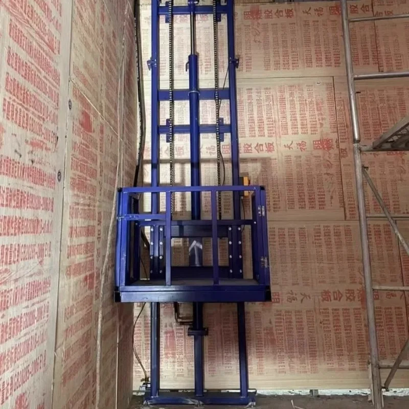 New Electric Elevator Lifting Platform Hydraulic Elevator Lifting, Suitable for Goods Small Material Cargo
