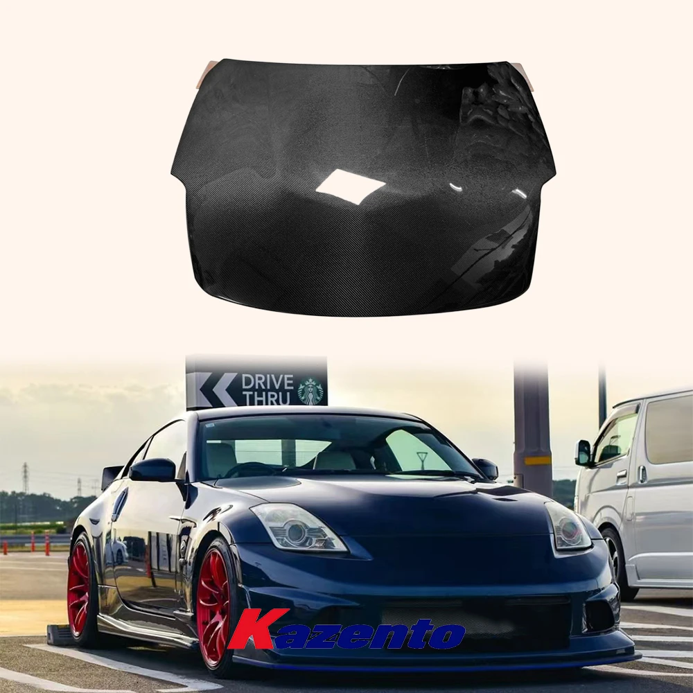

For Nissan 350Z 2006-2008 OE Style Carbon Front Bumper Hood Bonnet Body Kits