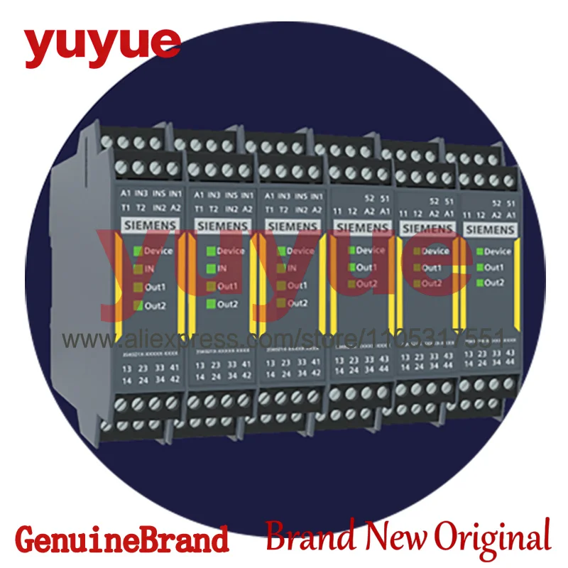 

New Switch Module, Safety relay Basic unit, Emergency stop switch, 3SK0111-1AB30-2AB0 3SK01111AB302AB0