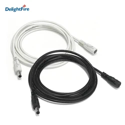 Câble d'Alimentation CC de 0.5 à 10m, 20, 22AWG, 5.5, 2.1mm, Prise Mâle et Femelle, 12V, Extension, pour Caméra de Vidéosurveillance, Adaptateur de Connecteur