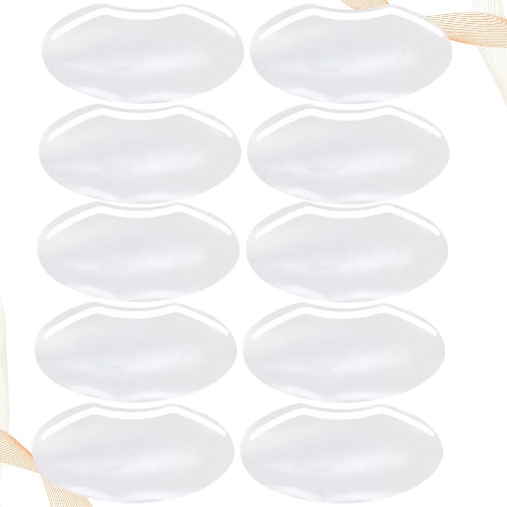 Disposable Salon Face Covers 50 Pack Transparent Eye Protection Film for Hair Coloring and Hairspray