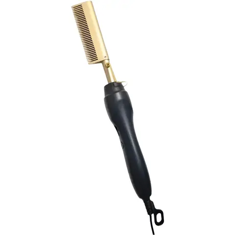 Peine Caliente Eléctrico, Peines De Prensado De Calefacción, Cepillo Alisador De Cabello