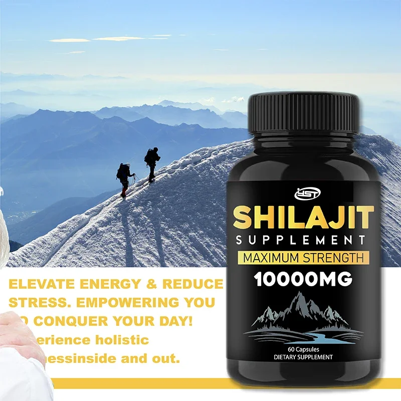 2Bottles Pure Himalayan Shilajit Resin , Natural Pure Shilajit Resin Lab Fulvic Acid Tested 85+ Trace Minerals