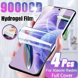 HD Hydrogel Film For Xiaomi Redmi Note 13 12 10 S Pro Plus Full Cover Screen Protector redmi A3 K70Ultra 10 12 13 C 5G Not Glass