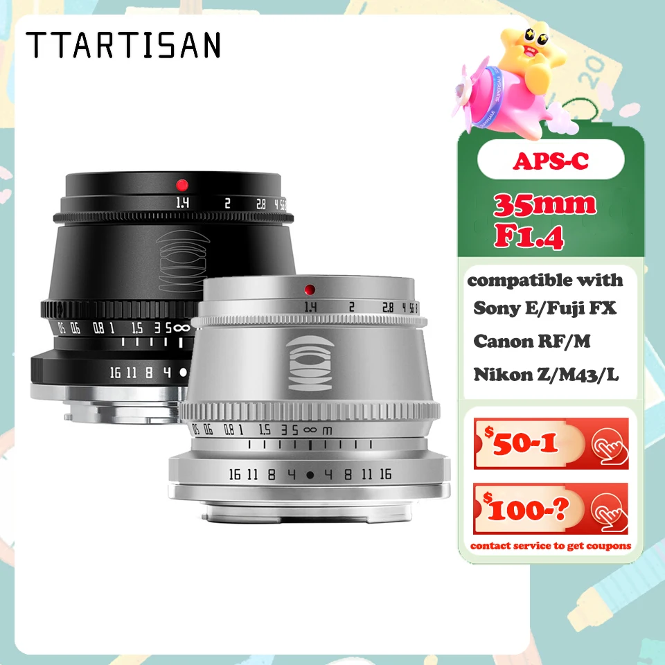 Ttartisan APS-C 35M…