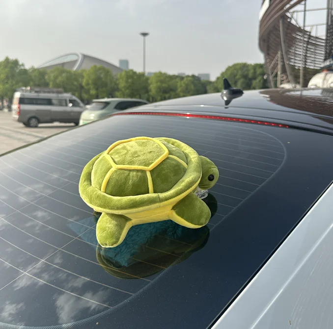 

Creative turtle car tail decoration, interior and exterior decorations, trunk and roof personalized dolls
