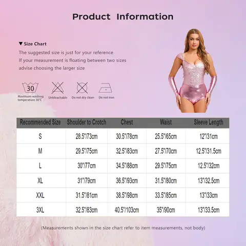 8 best sales चमकदार बॉडीसूट - №5