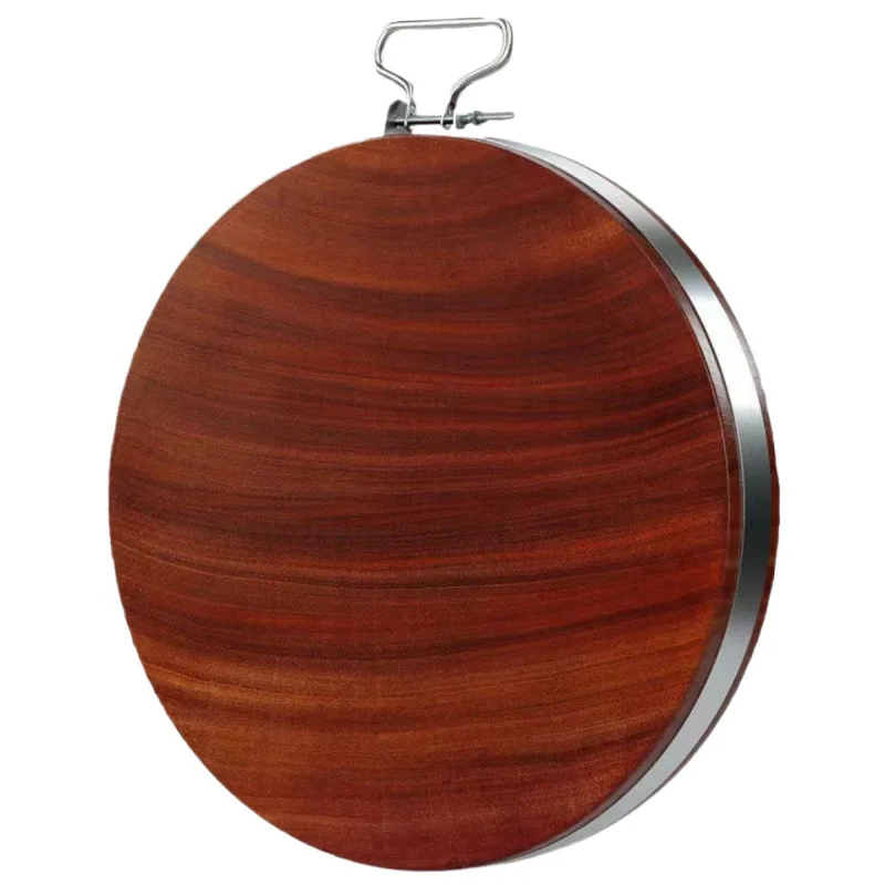 

Durable, solid wood cutting board, household chopping board, whole wood round vegetable pier