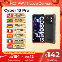 [World Premiere] HOTWAV Cyber 13 Pro 20GB+256GB 6.6'' FHD+ 2K 150LM Flashlight 64MP Android 13 10800mAh 20W Fast Charging Global