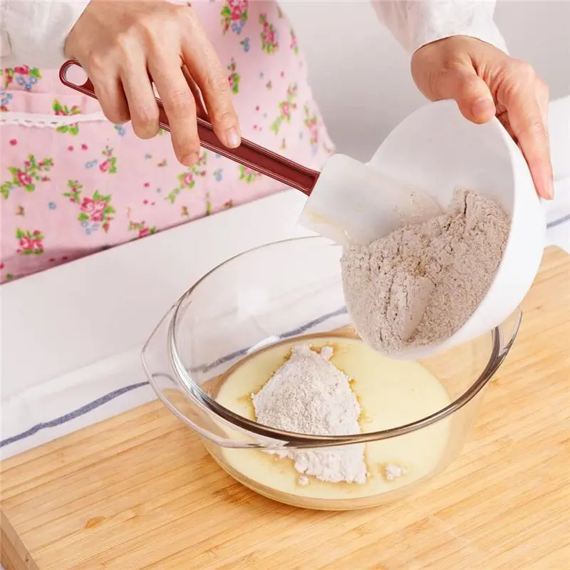 A97G 3Pack Spatulas Silicone Heat , Spatula Silicone , Rubber Scraper Spatula 10 Inches, Kitchen Use A