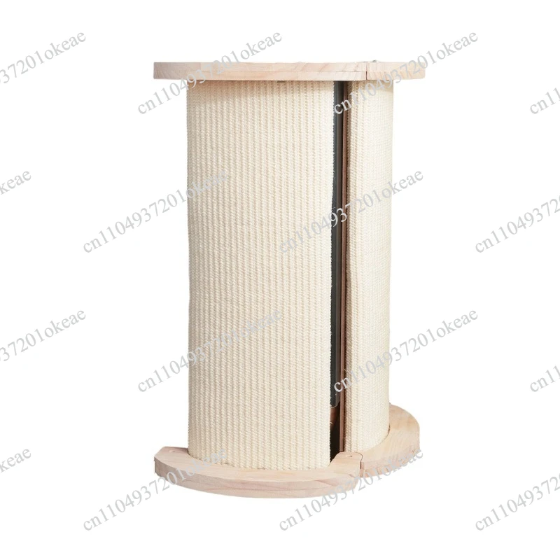 Cat scratching board extra large vertical cat scratching column sisal does not drop debris adjustable sofa