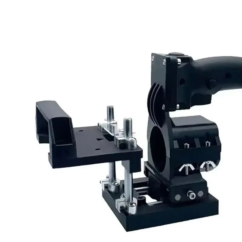 

Portable Mini Grooving Machine Rack 2-in-1 Woodworking Mold Trimmer Milling Machine Cutter Connection Positioning Holder Stand