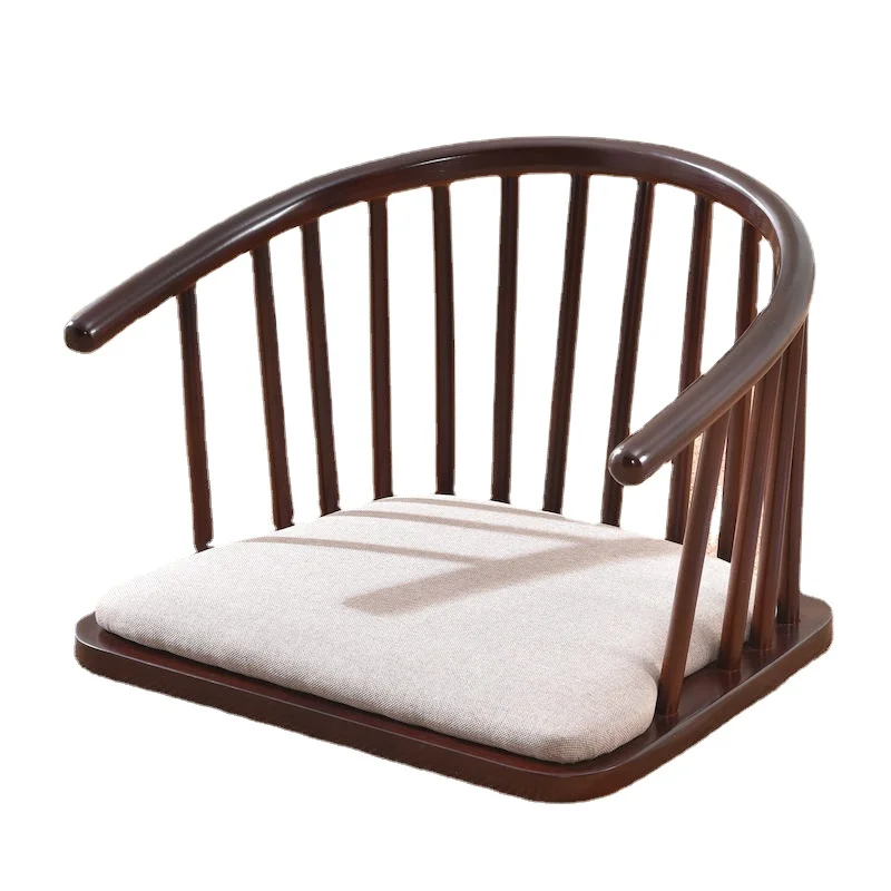 

Solid Wood Tatami Chair Tea Chair Japanese Seat Japan Style Folding Chair Legless Chair Bed Chair Armchair Bay Window Chair