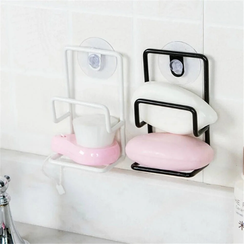 1Pcs Metal Sink Drain Rack Organizer Kitchen Sucker Sponge Storage Drying Holder