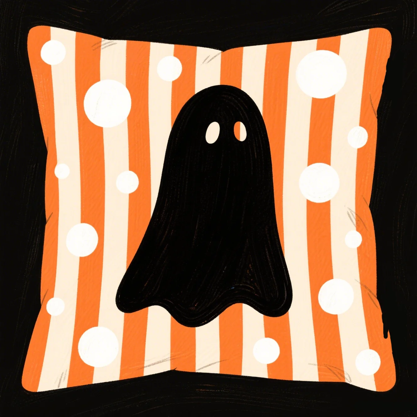 

Funny Halloween Horror Spooky Scary Pillowcase with Skeletons and Bats Print for Frightening Party Decorations and Gifts