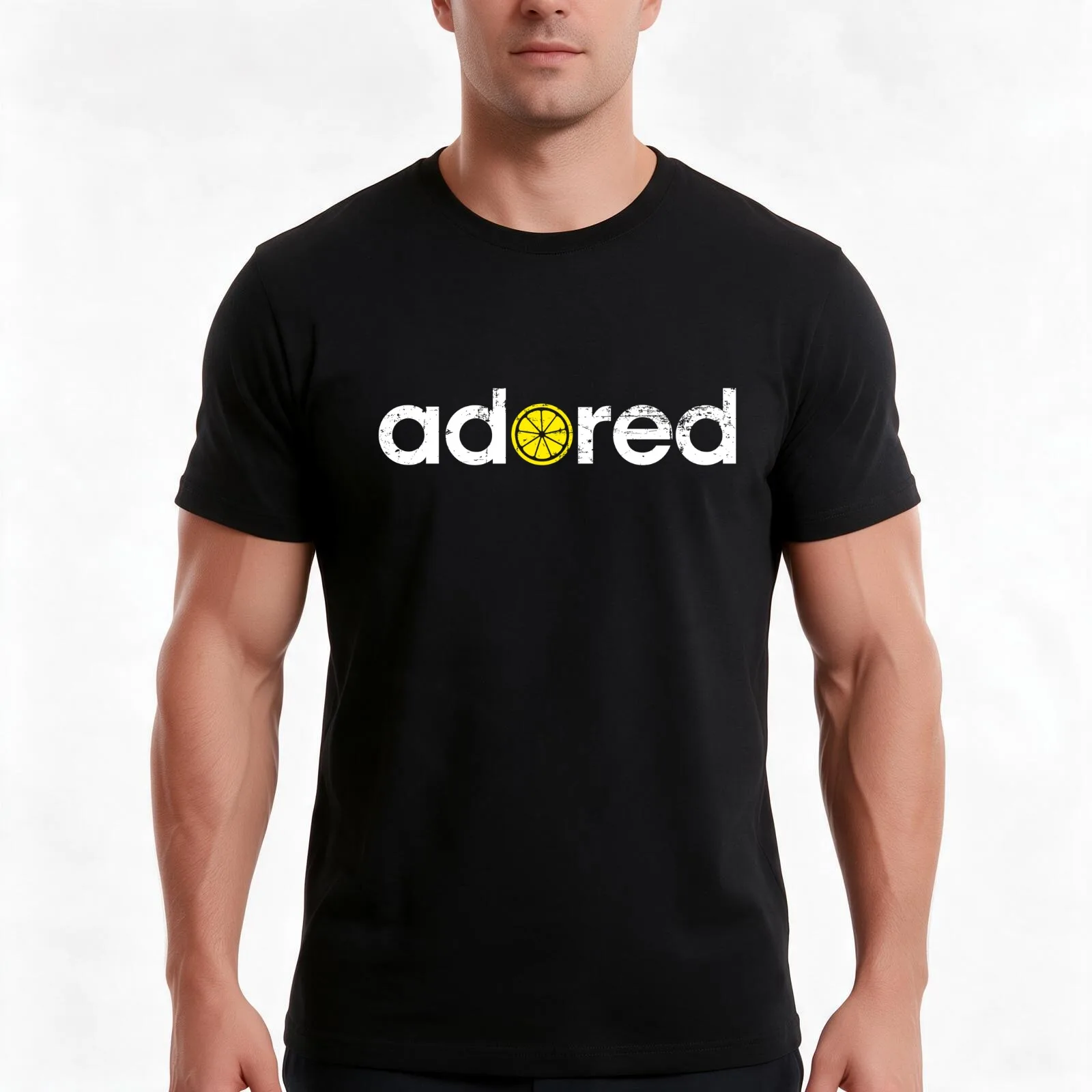 The Stone Roses Adored Indie Manchester Integrated Lemon T-Shirt, Summer Casual Cotton Tee, Oversized Streetwear Tops