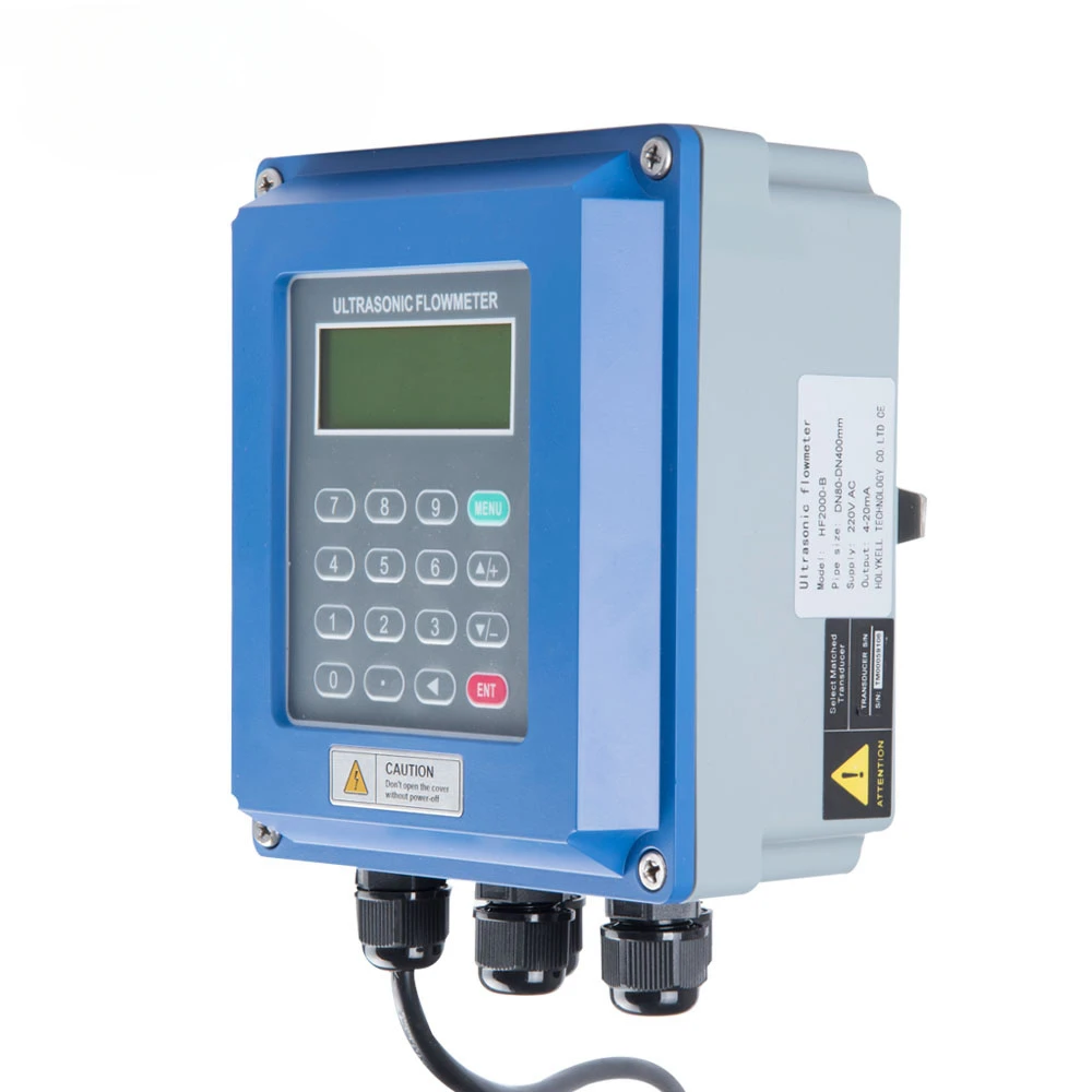 UF2000B DN50 ultrasonic water flow meters, RS485 digital water flow meter