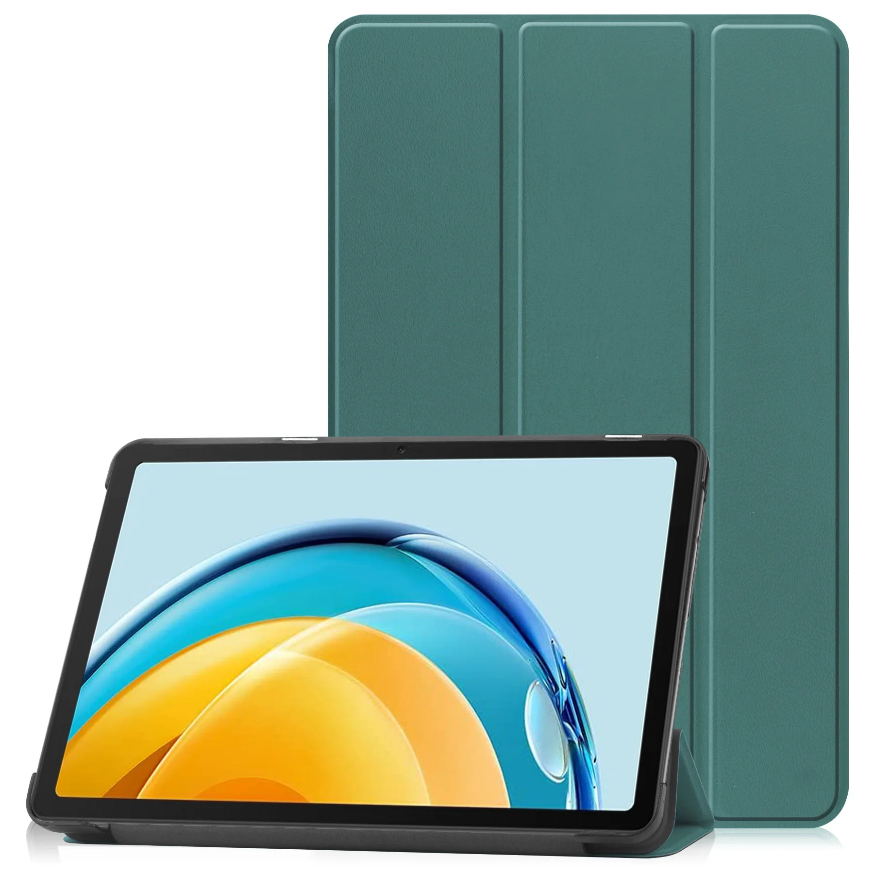 Für HUAWEI MatePad SE 10.4 Schutzhülle, einfarbige Tri-Fold Kaster Tablet-Hülle – Detail 9