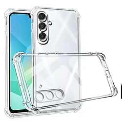Shockproof Phone Case for Samsung Galaxy A16 5G A15 5G 4G A25 A35 A55 Transparent Clera Back Covers A 16 15 25 35 55 phonecases