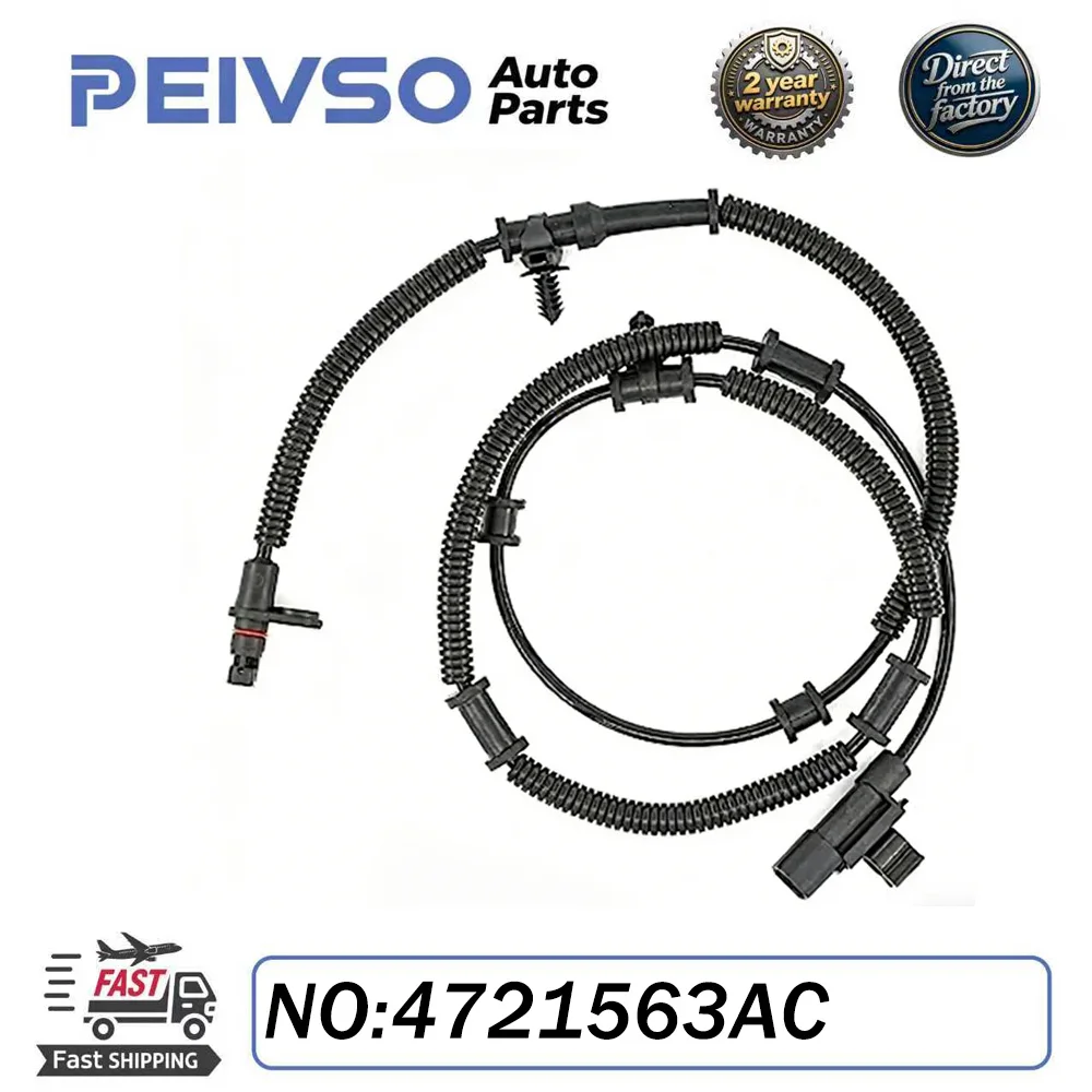 

4721563AC High Quality Rear Left Right ABS Wheel Speed Sensor For CHRYSLER Grand Voyager LANCIA Voyager Volkswagen Routan