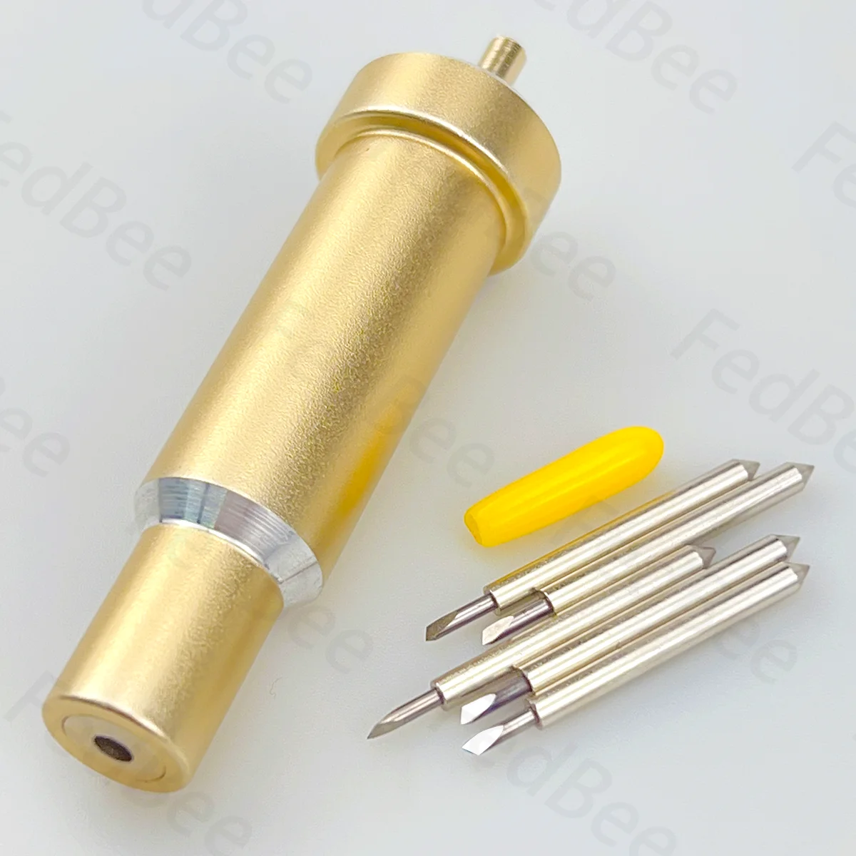 

5pcs 30° Vinyl Cutting Blade and 1pc Housing for Cricut Maker 3 4 Explore 3 Air Venture Gold Holder