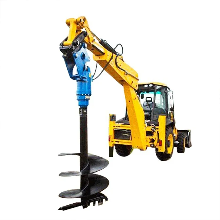 Gainjoys Soil Drilling Machine Portable Hand Ground Hole Drill Earth Auger