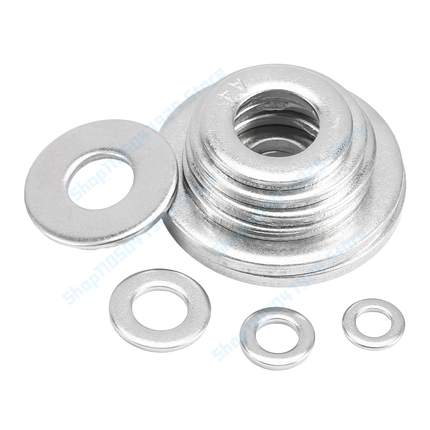 1~50pcs 316 Stainless Steel Flat Washers M1.6 M2 M2.5~m24 Large Size Oversize Big Wider Flat Washer Gasket Thickne 0.3mm-4mm