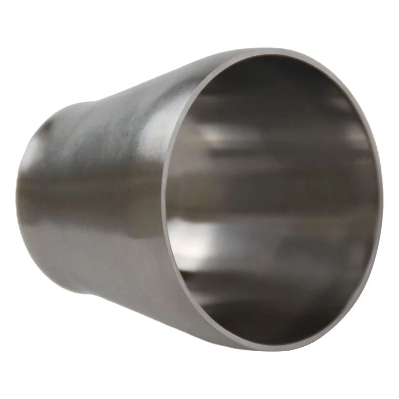 WZJG Size 19mm-57mm 304 Stainless Steel Sanitary Weld Concentic Reducing Pipe Fitting For Homebrew stainless steel  pipe