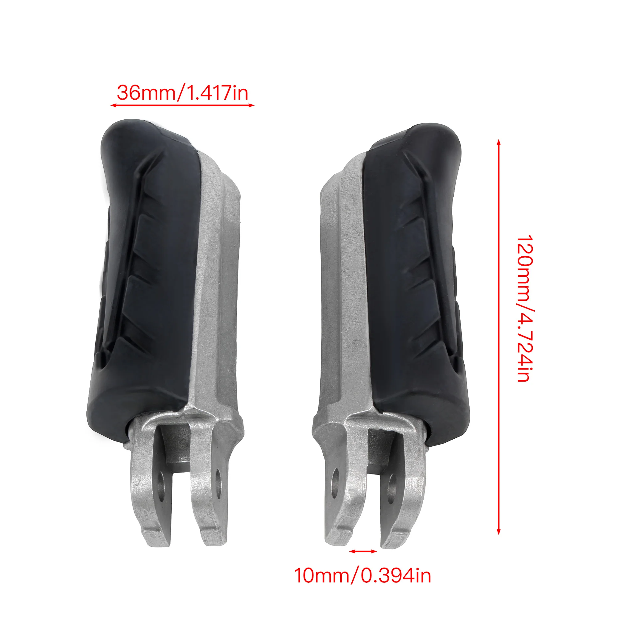Motorcycle Front Foot Pedal Foot Rests Pegs Footpegs For Honda CB500X CB500F CBR500R NC700 NC750 2012-2017 Accessories image 6