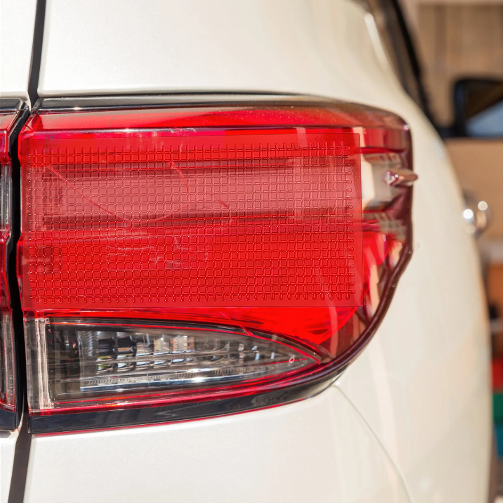 1 conjunto kit de reparo de lente automática, ferramentas de reparo de luz traseira, filme de restauração universal para luzes de carro, descoloração de rachaduras, rápido e fácil