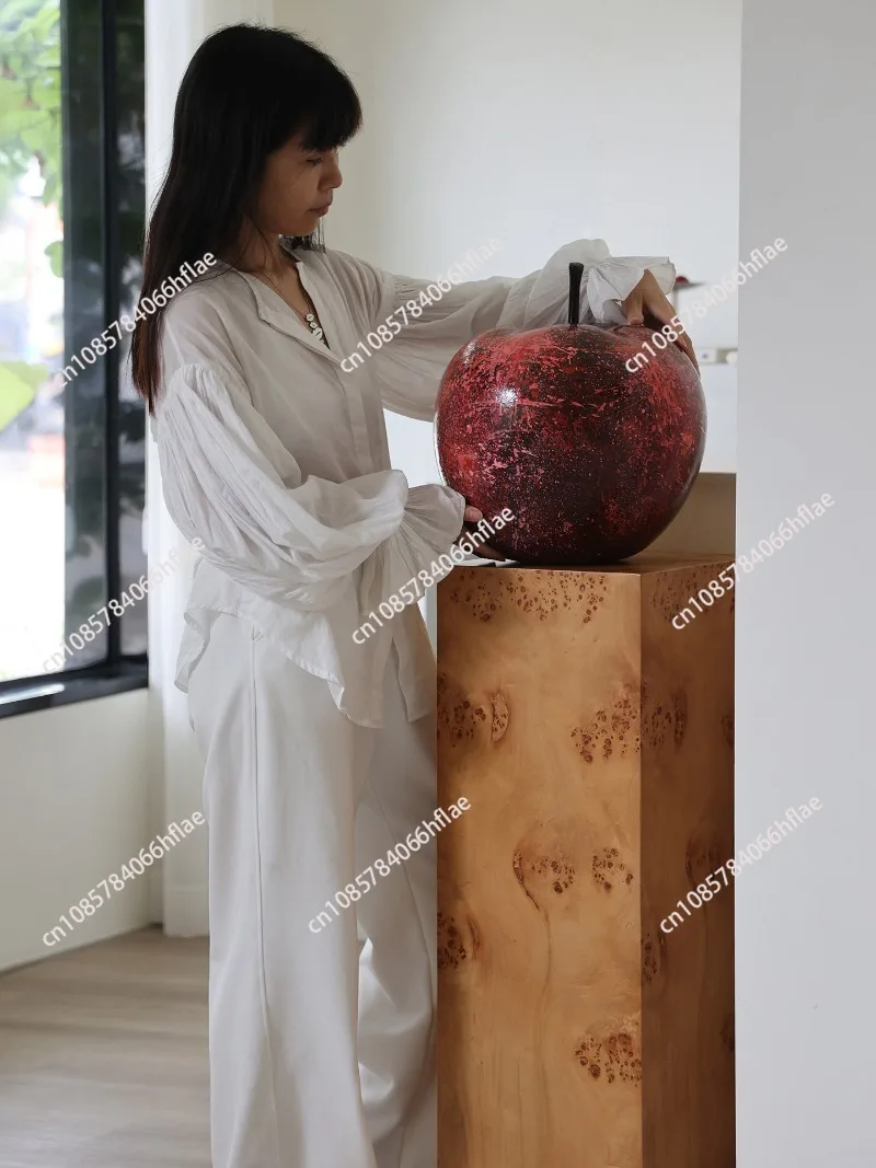 Medieval ornaments fruit hand-painted art Home decoration sculpture Premium gifts