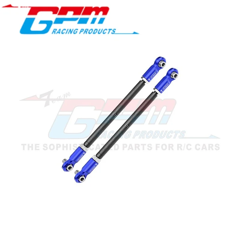 

GPM TXM047S 4140 РЕГУЛИРУЕМЫЙ ПЕРЕДНИЙ ТРУС С Углеродной СТАЛИ С КОНЦАМИ из СПЛАВА 7075 ДЛЯ TRAXXAS 1/5 X-MAXX 6S/8S / 1/6 PRO МАСШТАБ 2 Вт