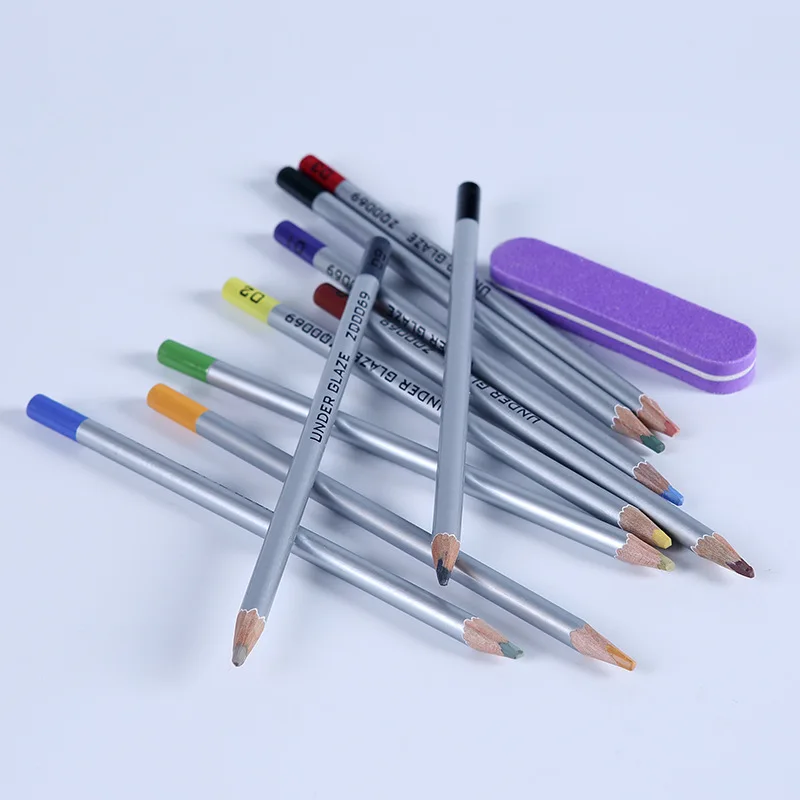 Pottery Underglaze Color Pencil Set – 10 Colors for Ceramic Painting 3