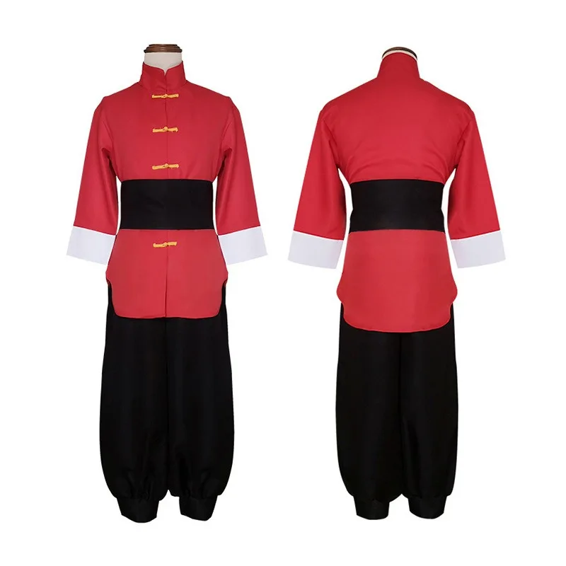 Ranma Косплей Костюм Аниме Ranma 1/2 одежда для косплея 2025 костюмы на Хэллоуин аниме косплей Ranma полные костюмы красная униформа
