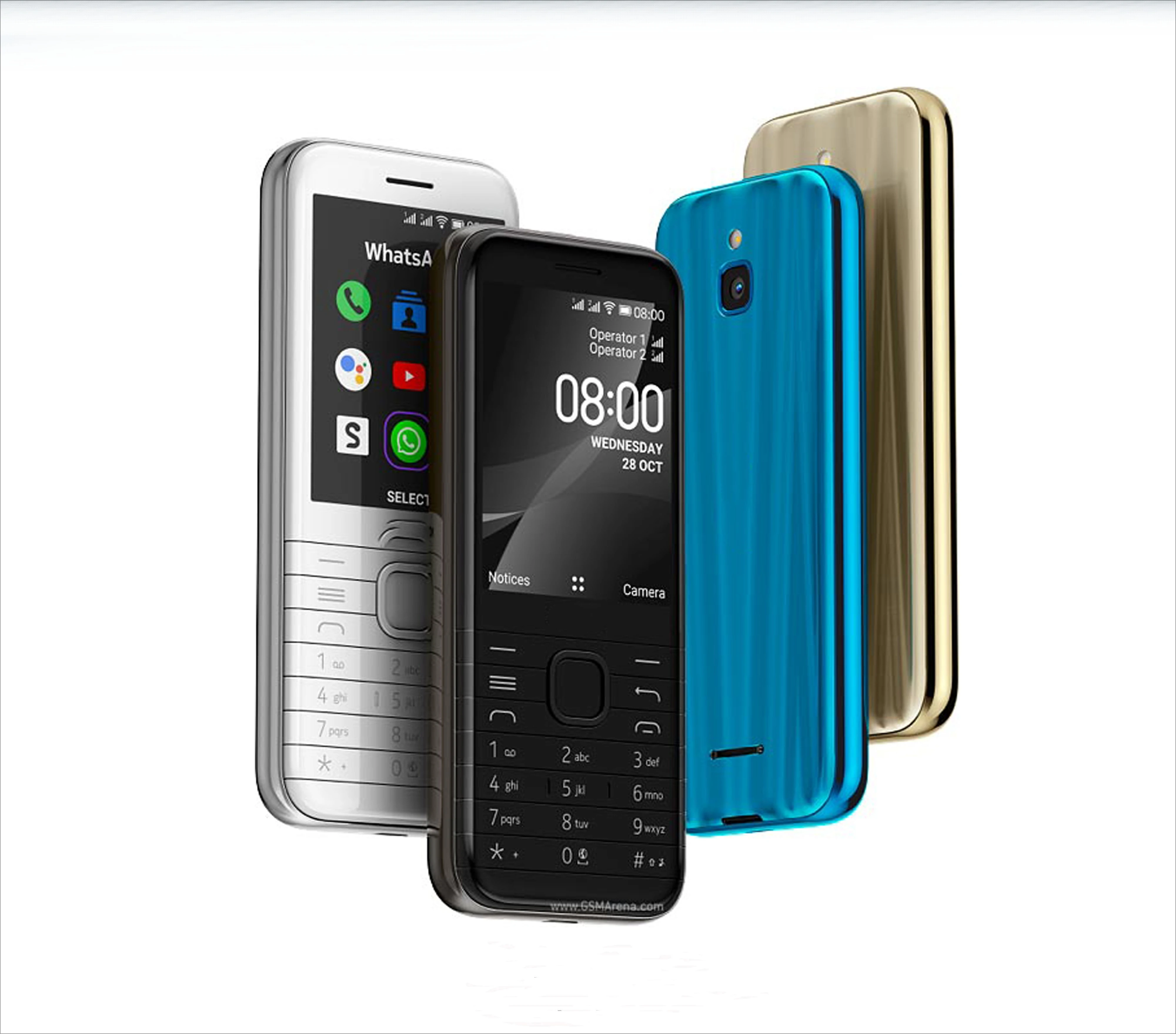 

GSM-FIX Original for 8000 4G Factory Unlocked Simple Super Cheap Classic Bar Mobile Cell Phone