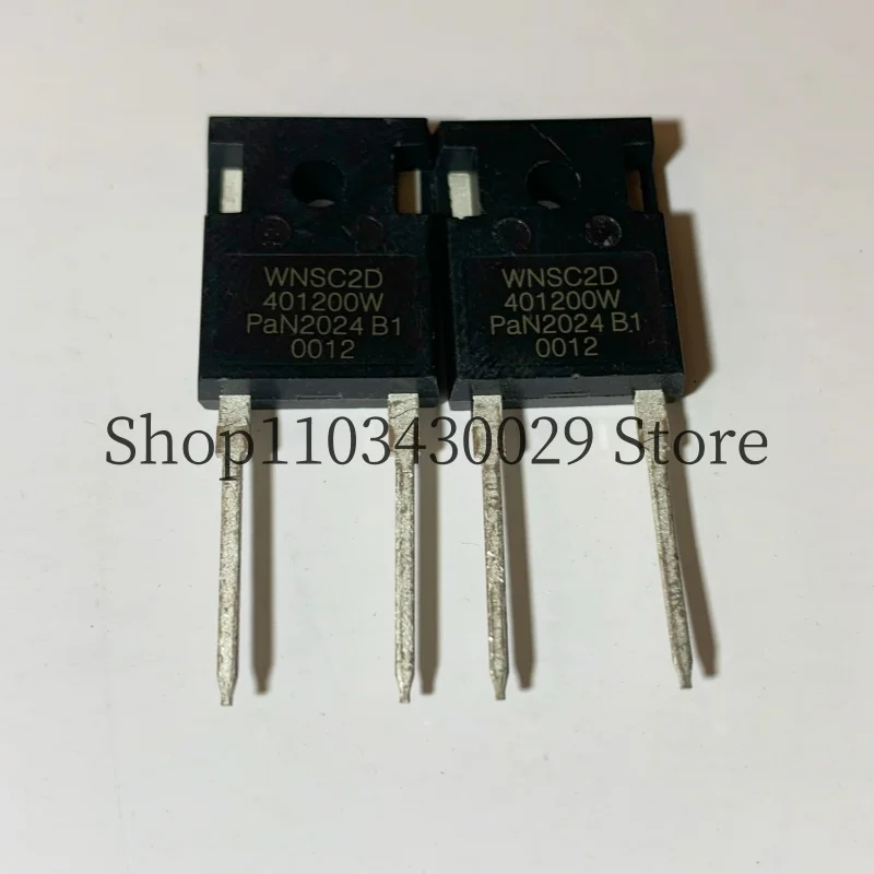 

10Pcs New Original WNSC2D401200W TO-247-2 40A 1200V Silicon Carbide Schottky Diode