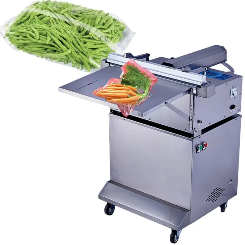 High Quality Electric Vacuum Packing Machines for Vegetables Multifunctional with Foil Bag Pouch Packaging Types Customized